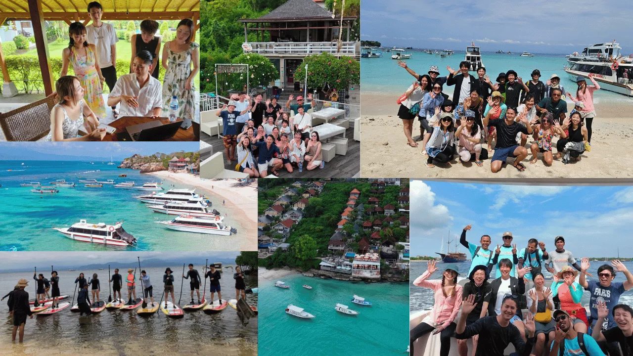 NEXT LEVELバリ島合宿 レンボンガン島